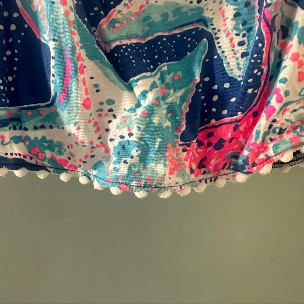 Lilly Pulitzer mini Enna dress-Starstruck Indigo starfish glow